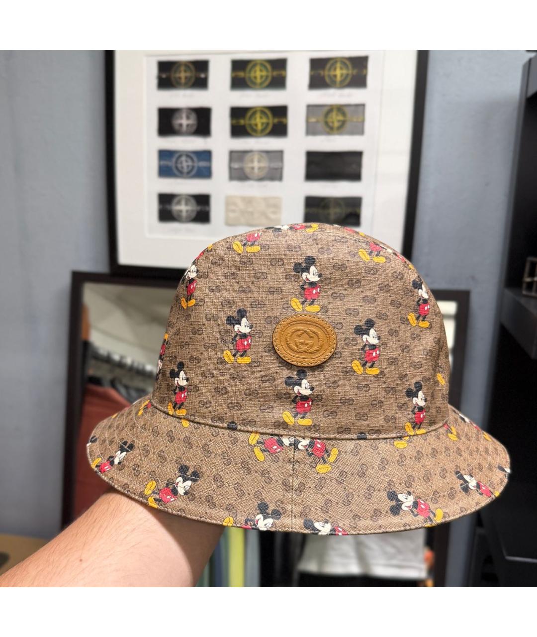 GUCCI Коричневая панама, фото 5