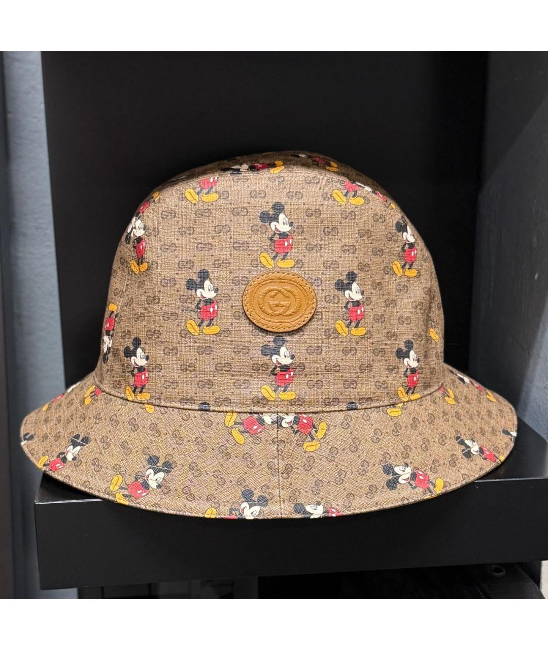 GUCCI Коричневая панама, фото 9