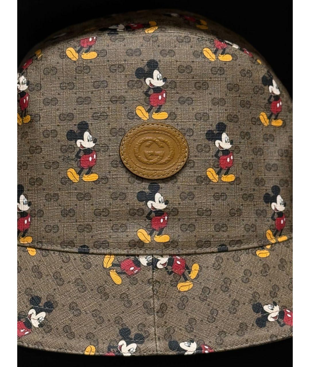 GUCCI Коричневая панама, фото 3