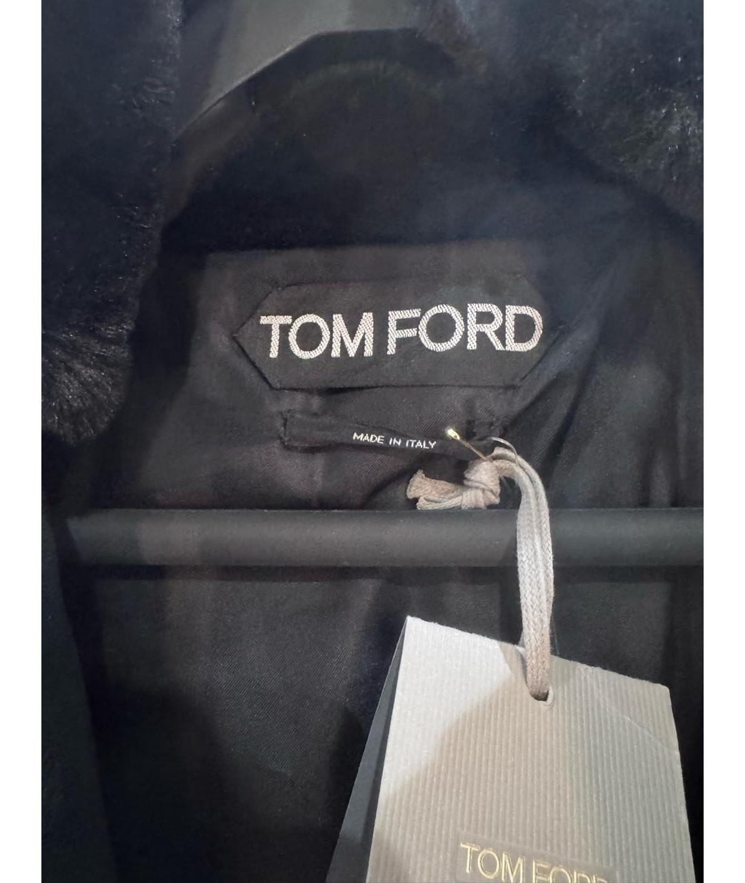 TOM FORD Черное пальто, фото 3