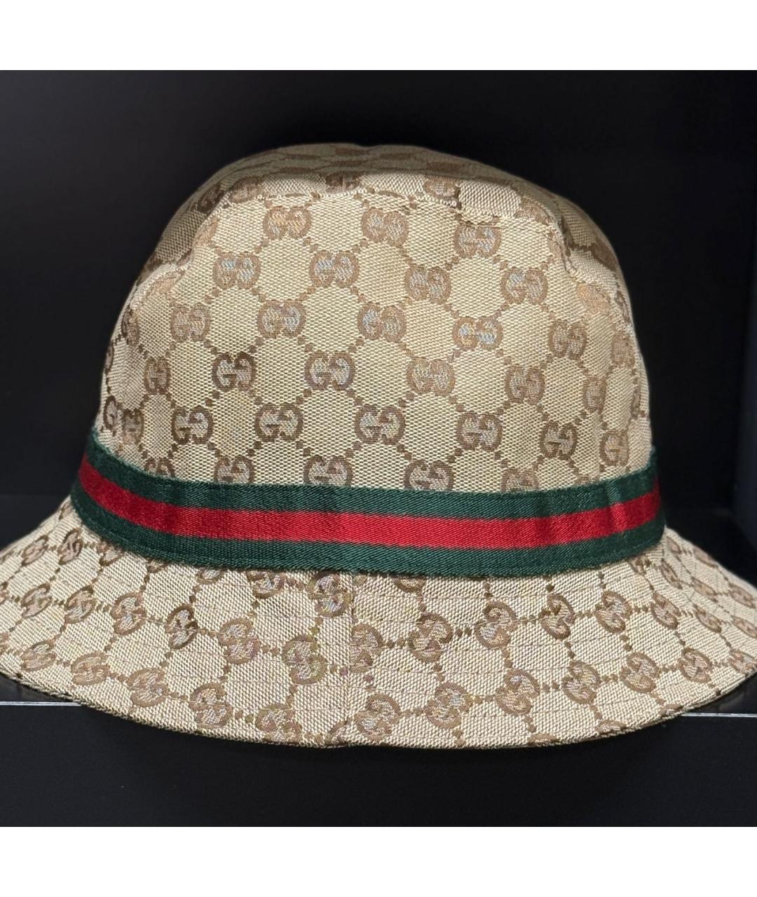 GUCCI Бежевая панама, фото 3
