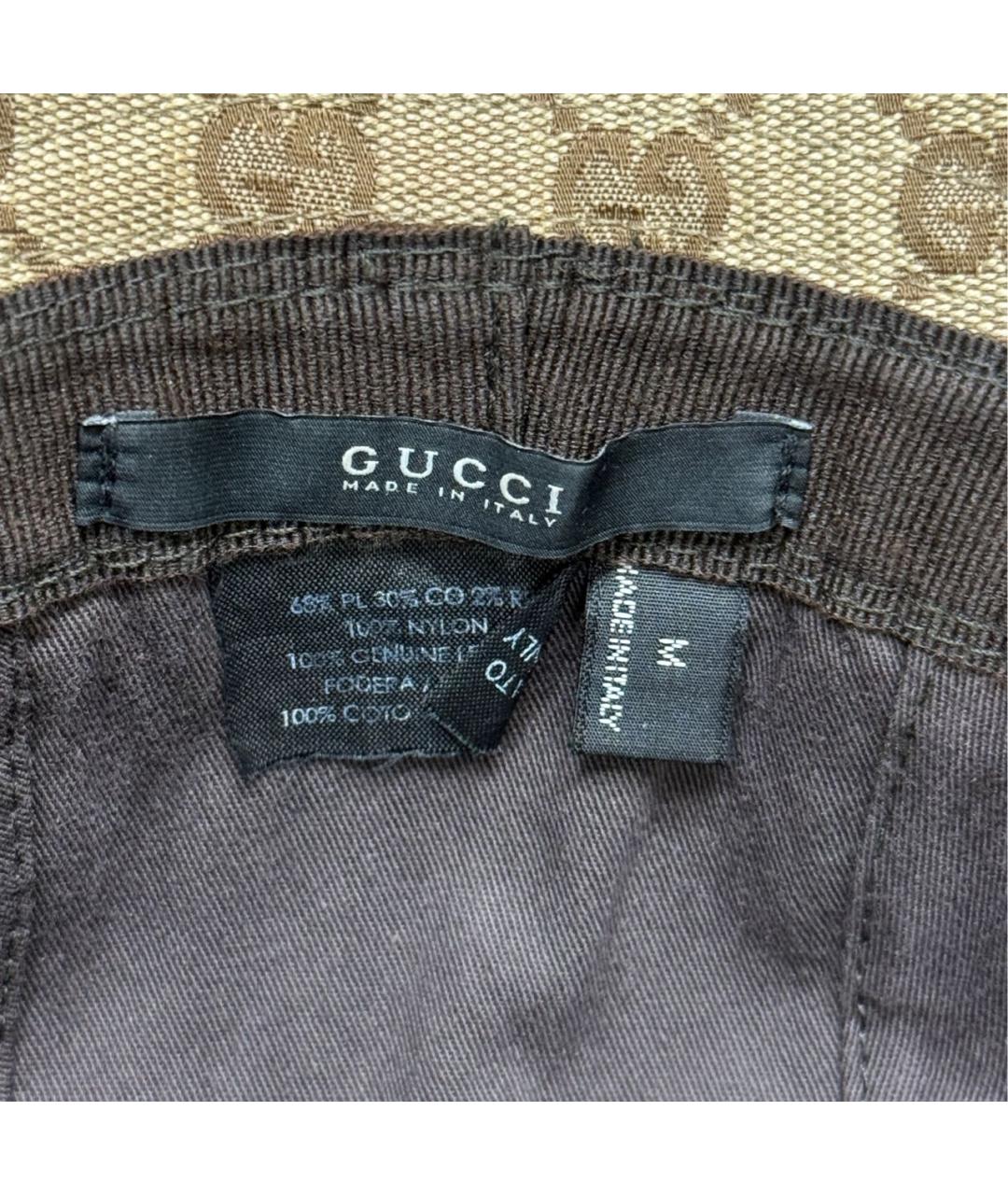 GUCCI Бежевая панама, фото 5