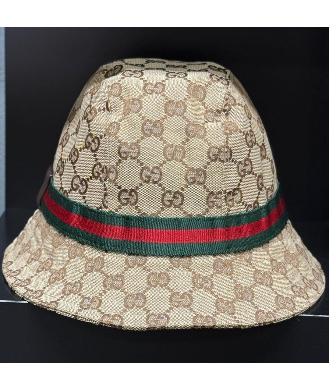 GUCCI Бежевая панама, фото 2