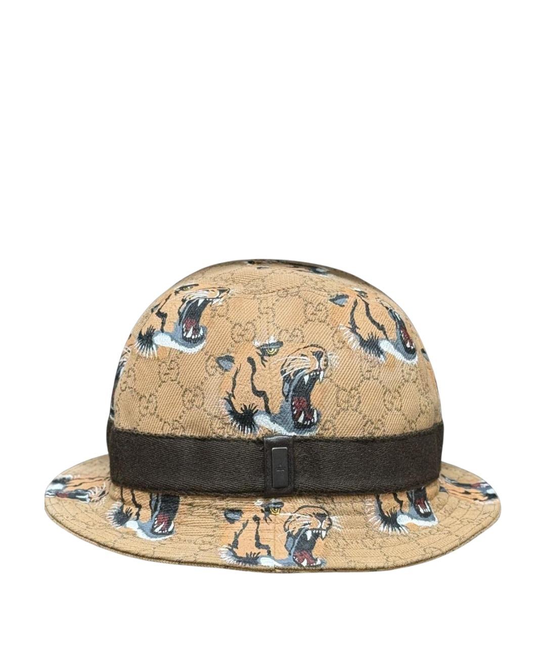 GUCCI Бежевая шляпа, фото 1