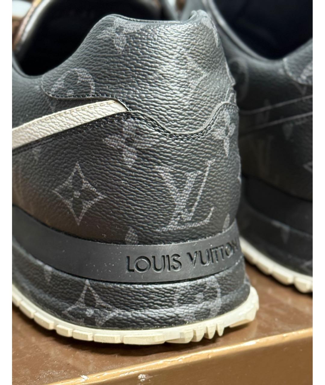 LOUIS VUITTON Коричневые низкие кроссовки / кеды, фото 7