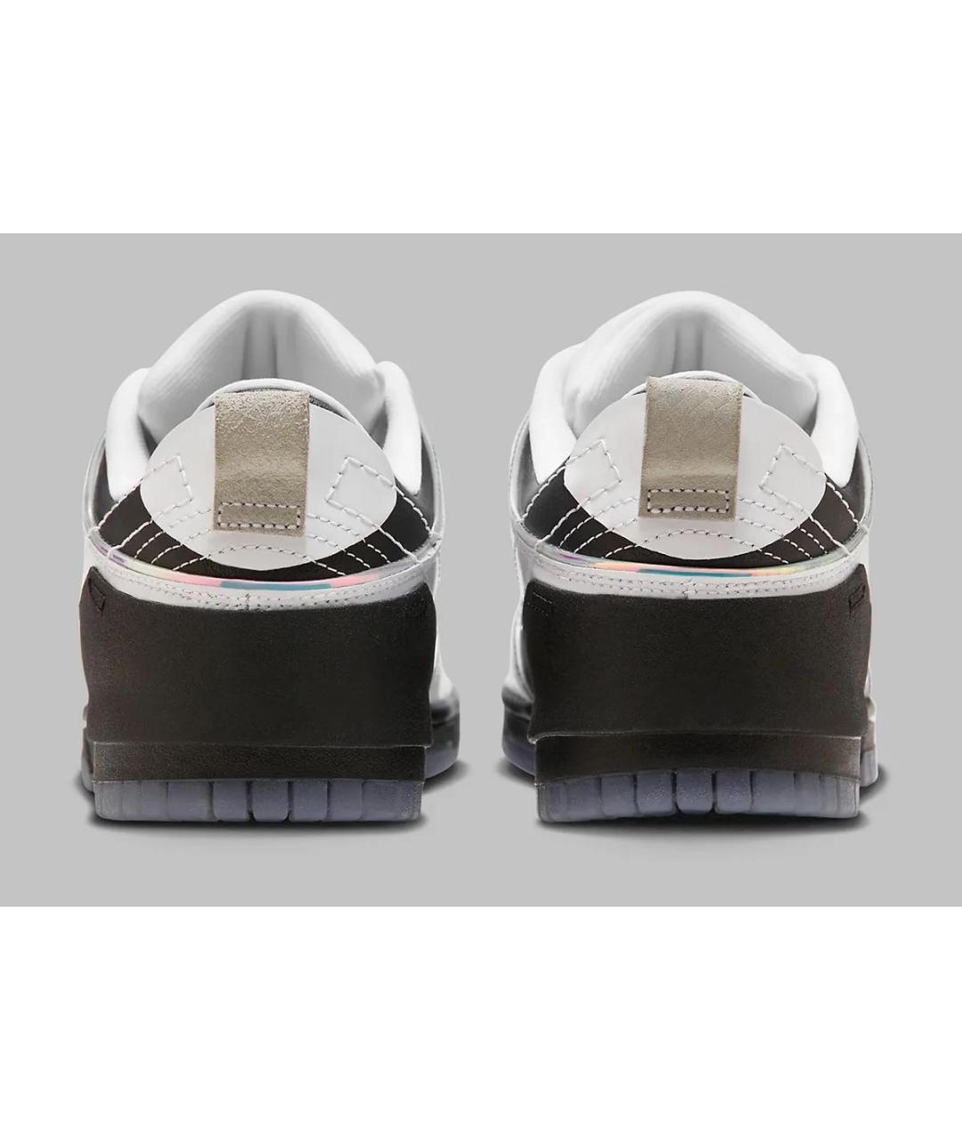 NIKE Белые кожаные низкие кроссовки / кеды, фото 4