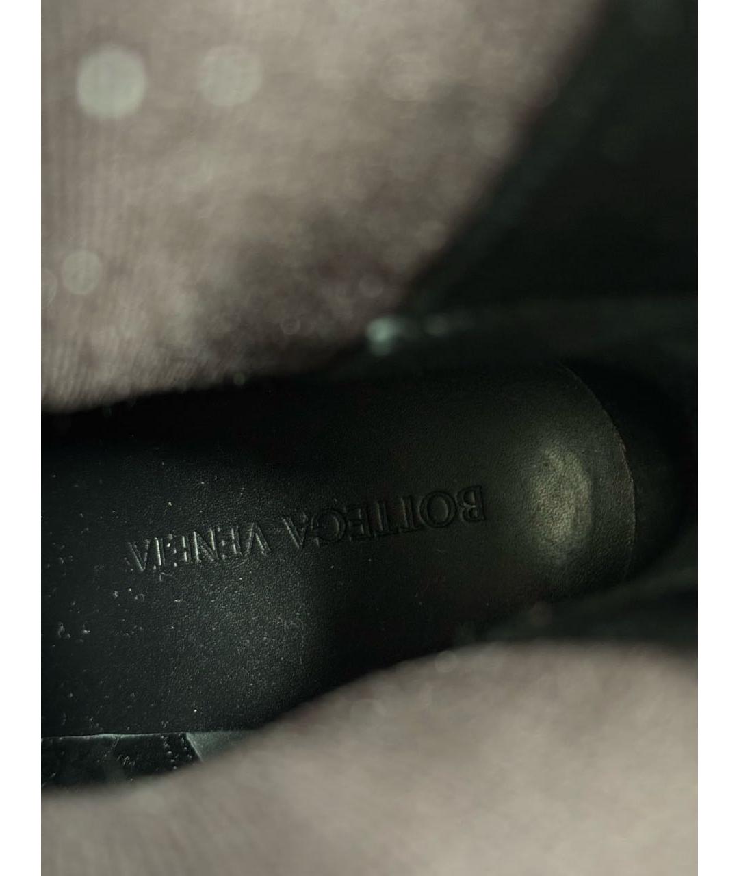 BOTTEGA VENETA Коричневые ботильоны из лакированной кожи, фото 5