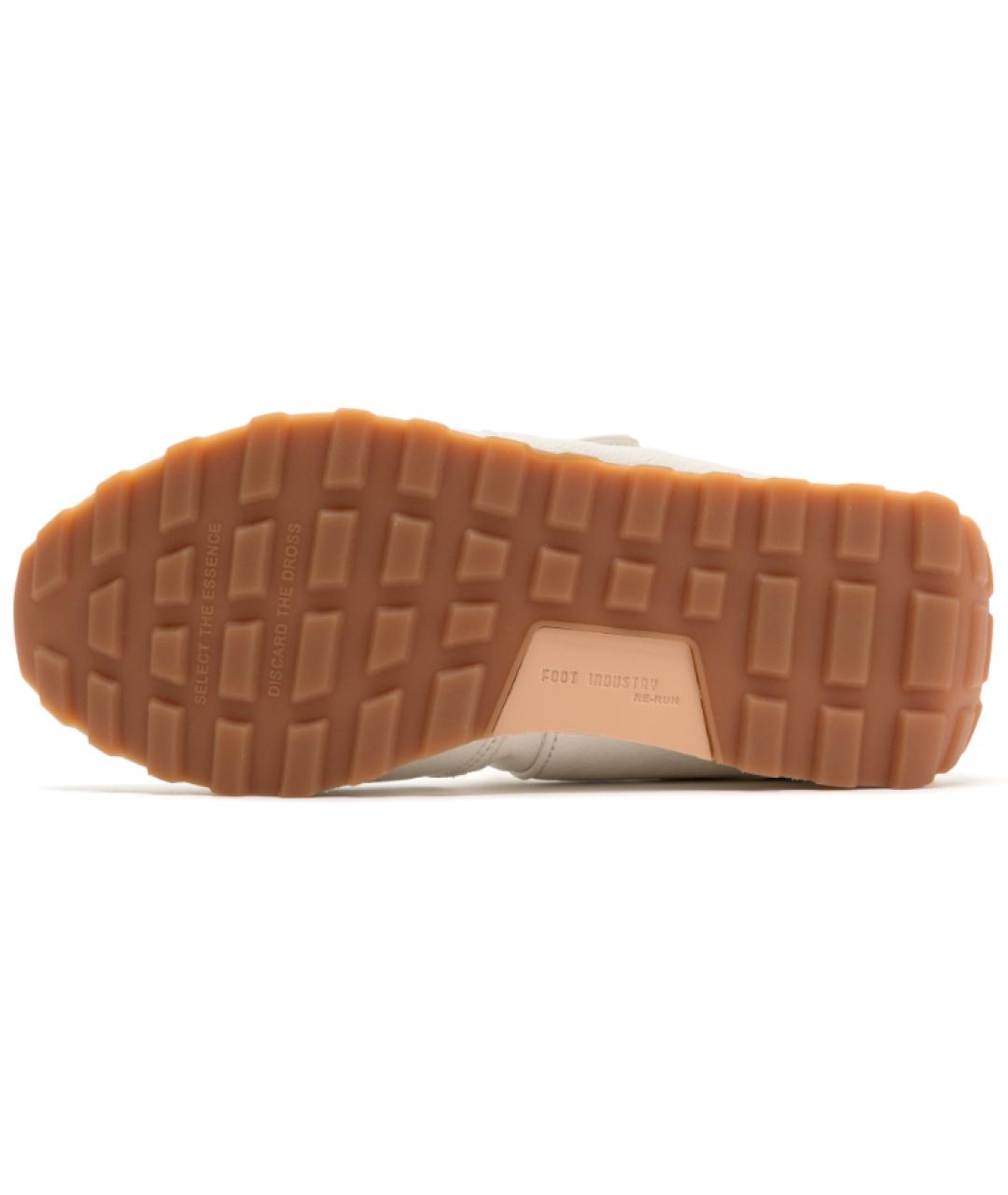 FOOT INDUSTRY Белые кожаные балетки, фото 5