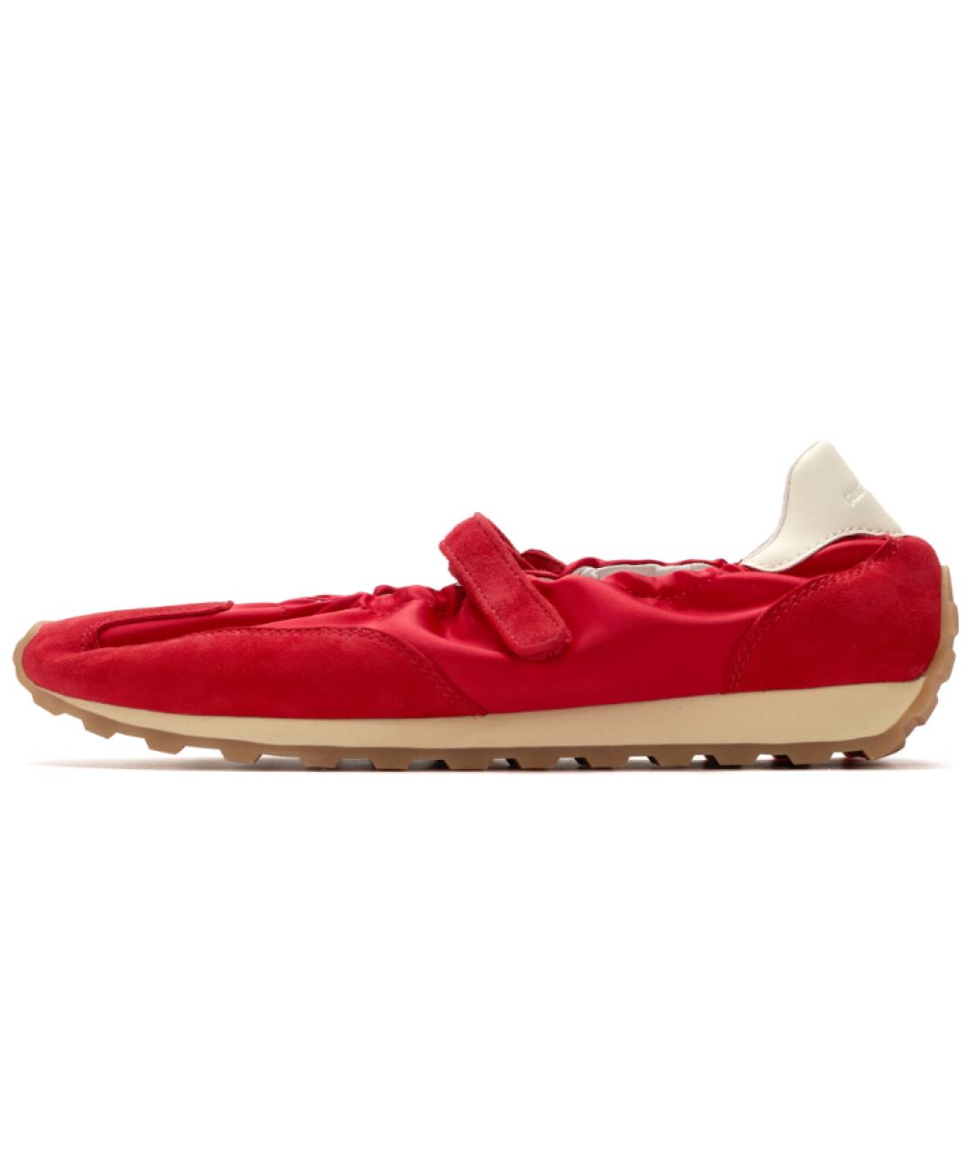 FOOT INDUSTRY Красные замшевые балетки, фото 2