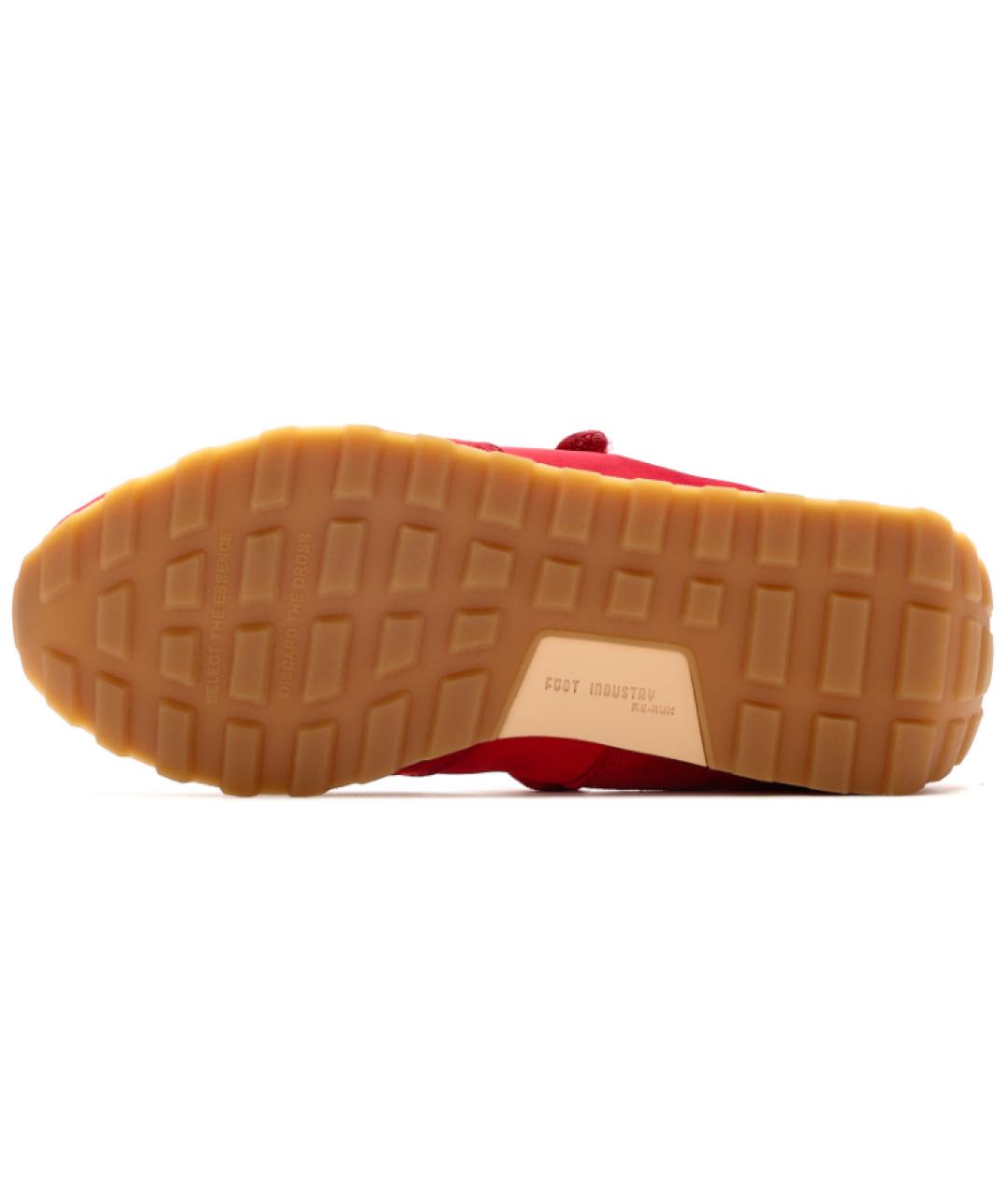 FOOT INDUSTRY Красные замшевые балетки, фото 5