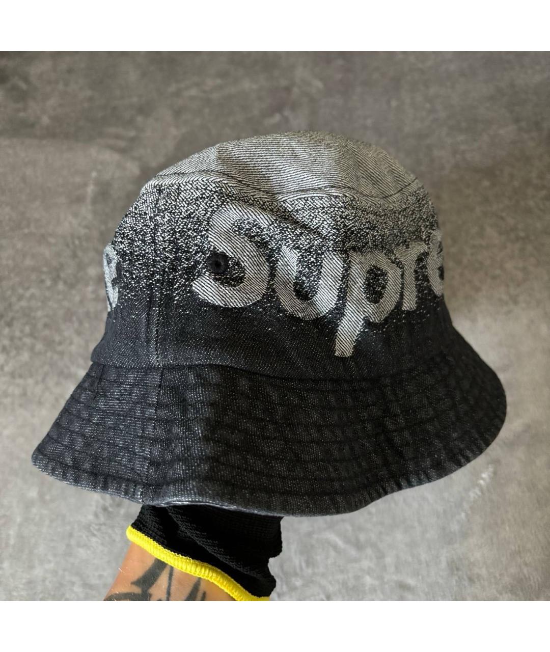 SUPREME Серая хлопковая кепка/бейсболка, фото 4