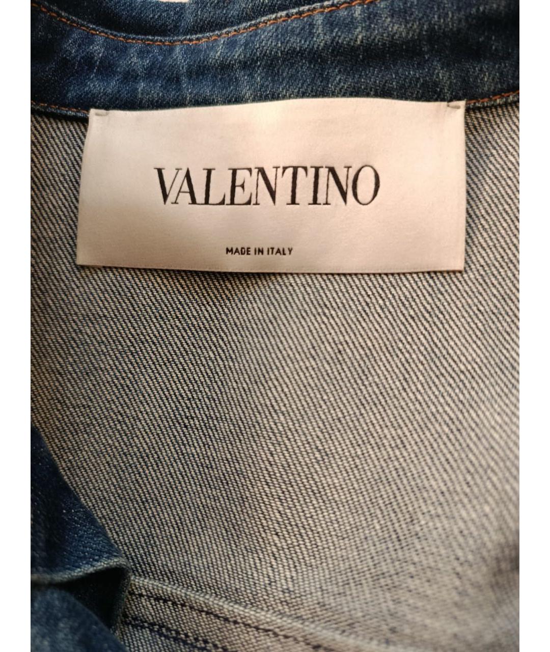 VALENTINO Синий деним комбинезон, фото 4
