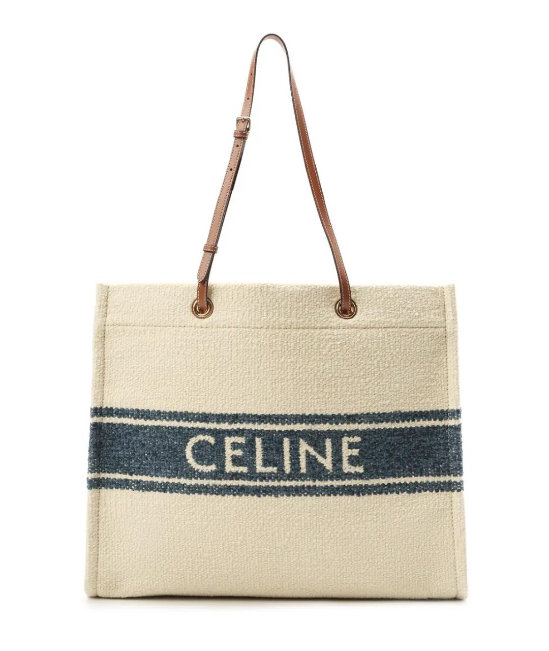 CELINE Бежевая сумка тоут, фото 1