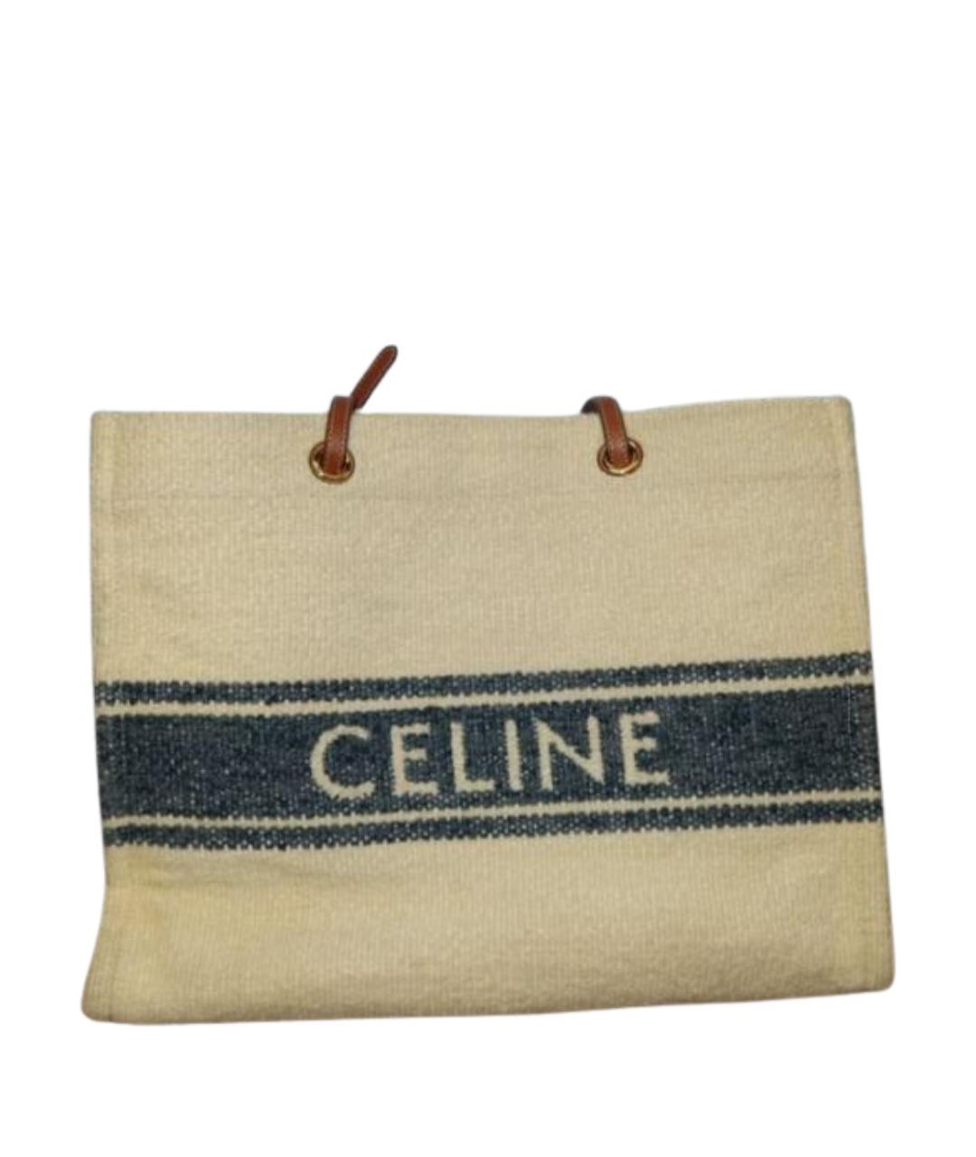 CELINE Бежевая сумка тоут, фото 2