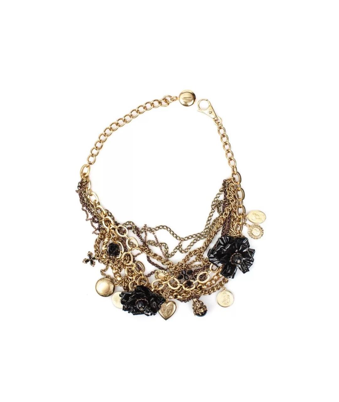 DOLCE&GABBANA Золотое колье, фото 1