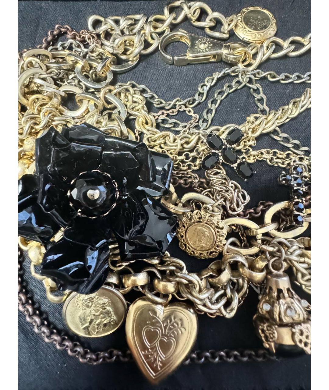 DOLCE&GABBANA Золотое колье, фото 3