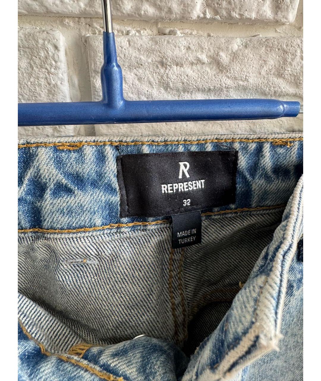 REPRESENT Голубые джинсы, фото 7