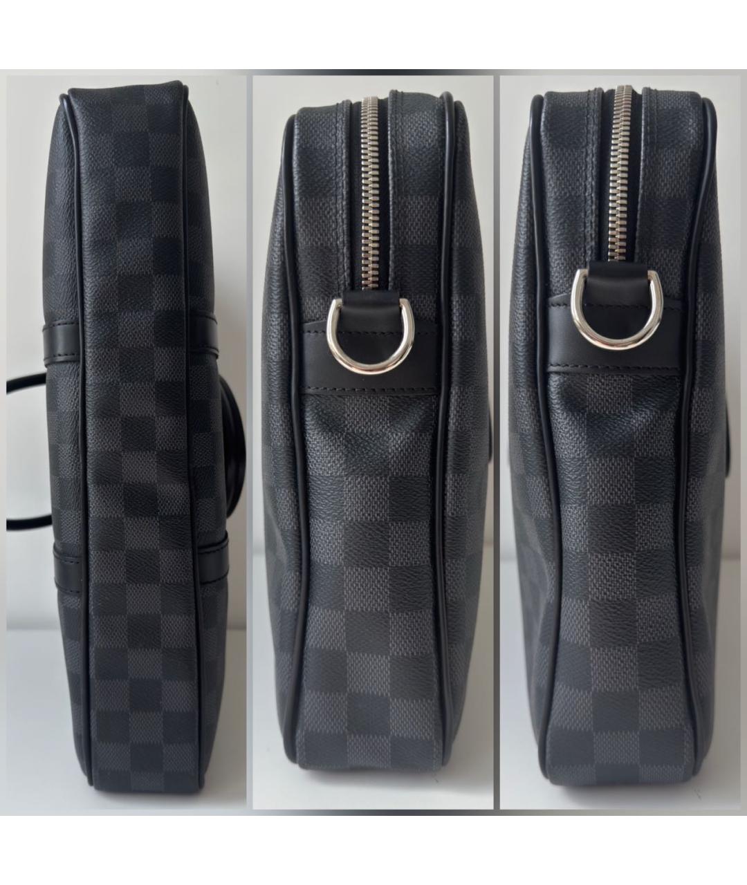LOUIS VUITTON Черный портфель, фото 6