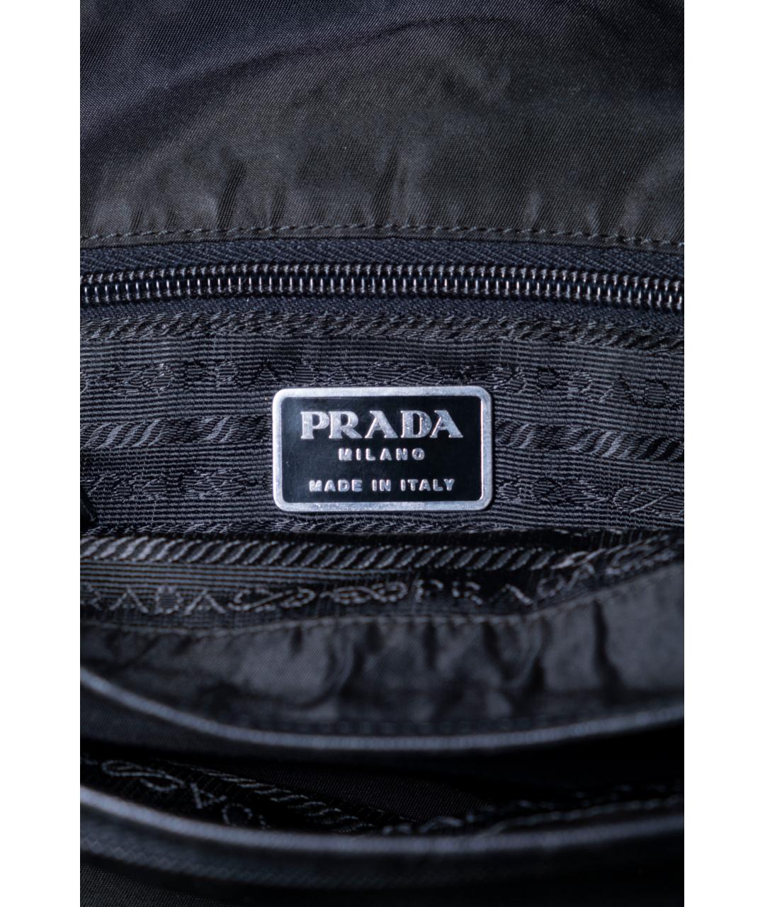 PRADA Черная сумка на плечо, фото 9