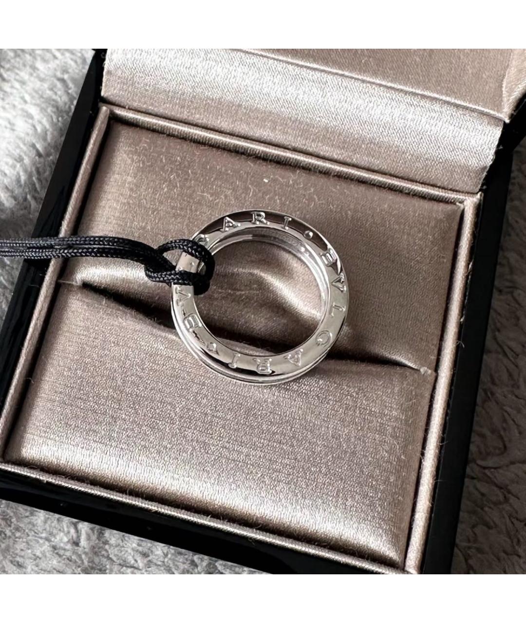 BVLGARI Серебряное кольцо из белого золота, фото 4