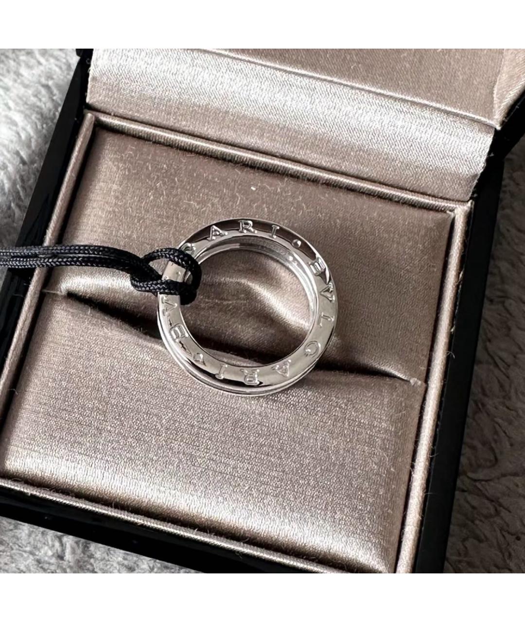 BVLGARI Серебряное кольцо из белого золота, фото 4