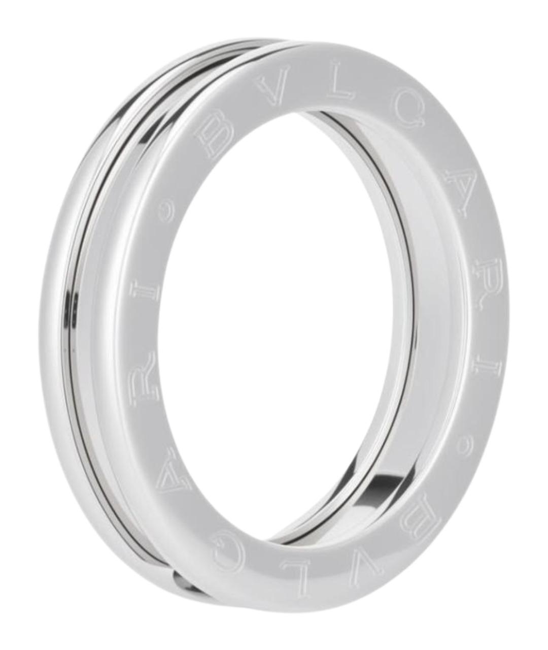 BVLGARI Серебряное кольцо из белого золота, фото 1