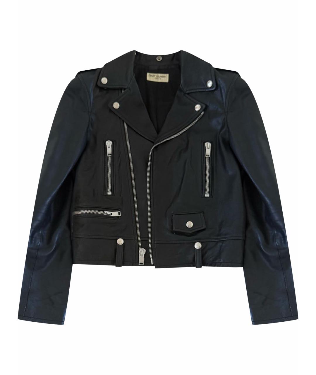 SAINT LAURENT Черная куртка, фото 1