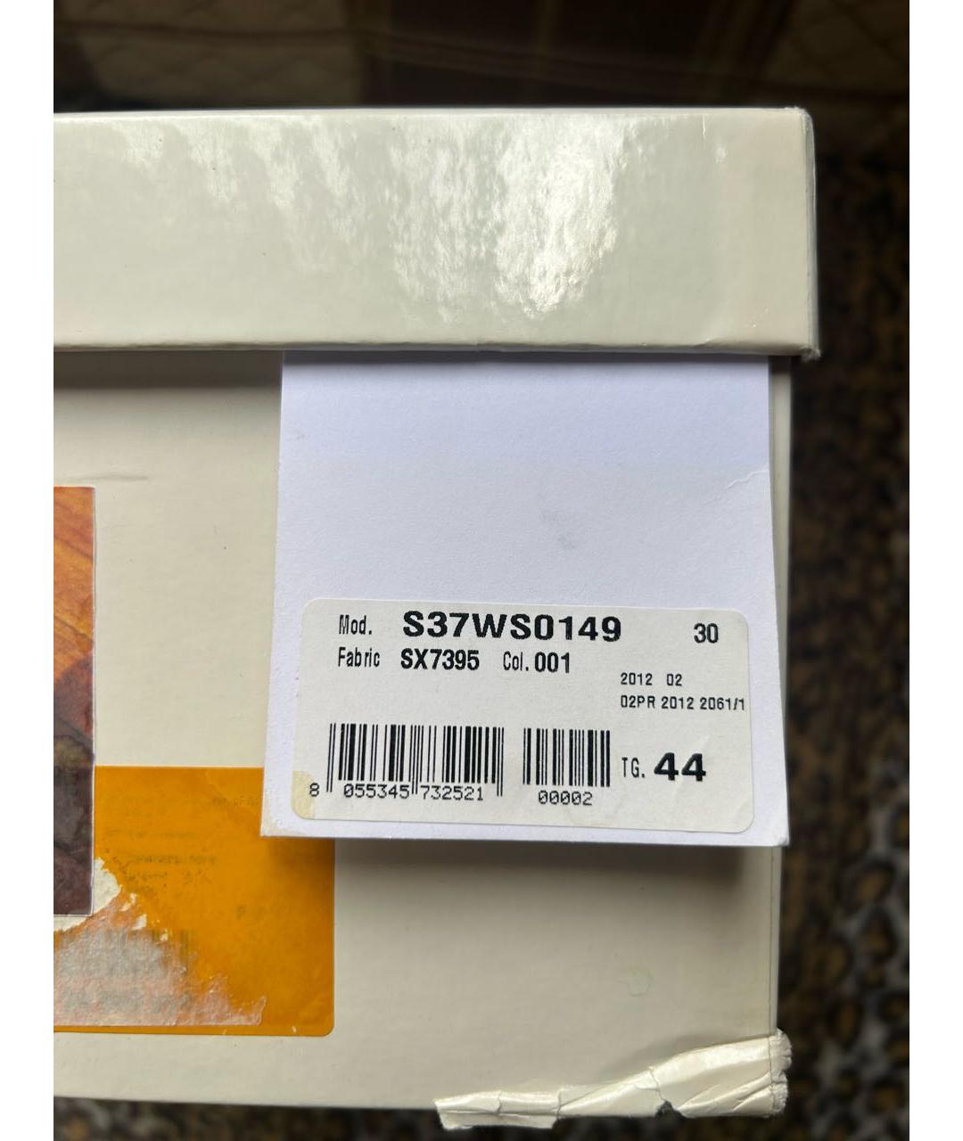 MAISON MARGIELA Серебряные кожаные низкие кроссовки / кеды, фото 6