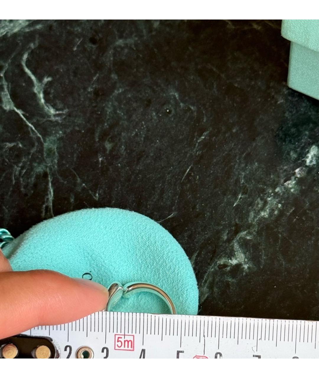 TIFFANY&CO Серебряное серебряное кольцо, фото 5