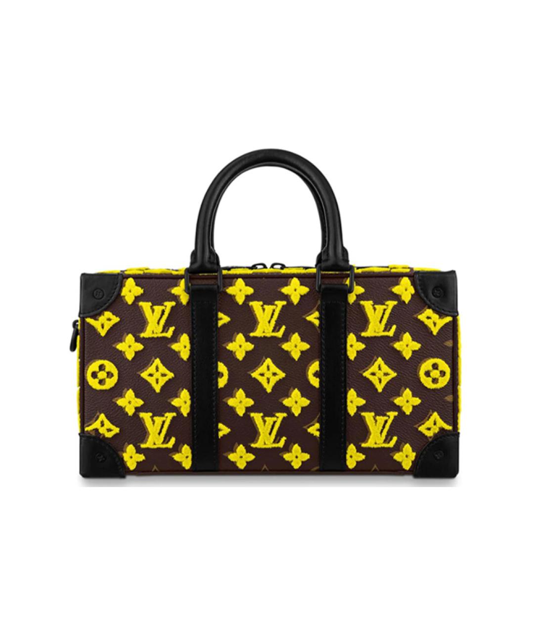 LOUIS VUITTON Желтая барсетка, фото 2