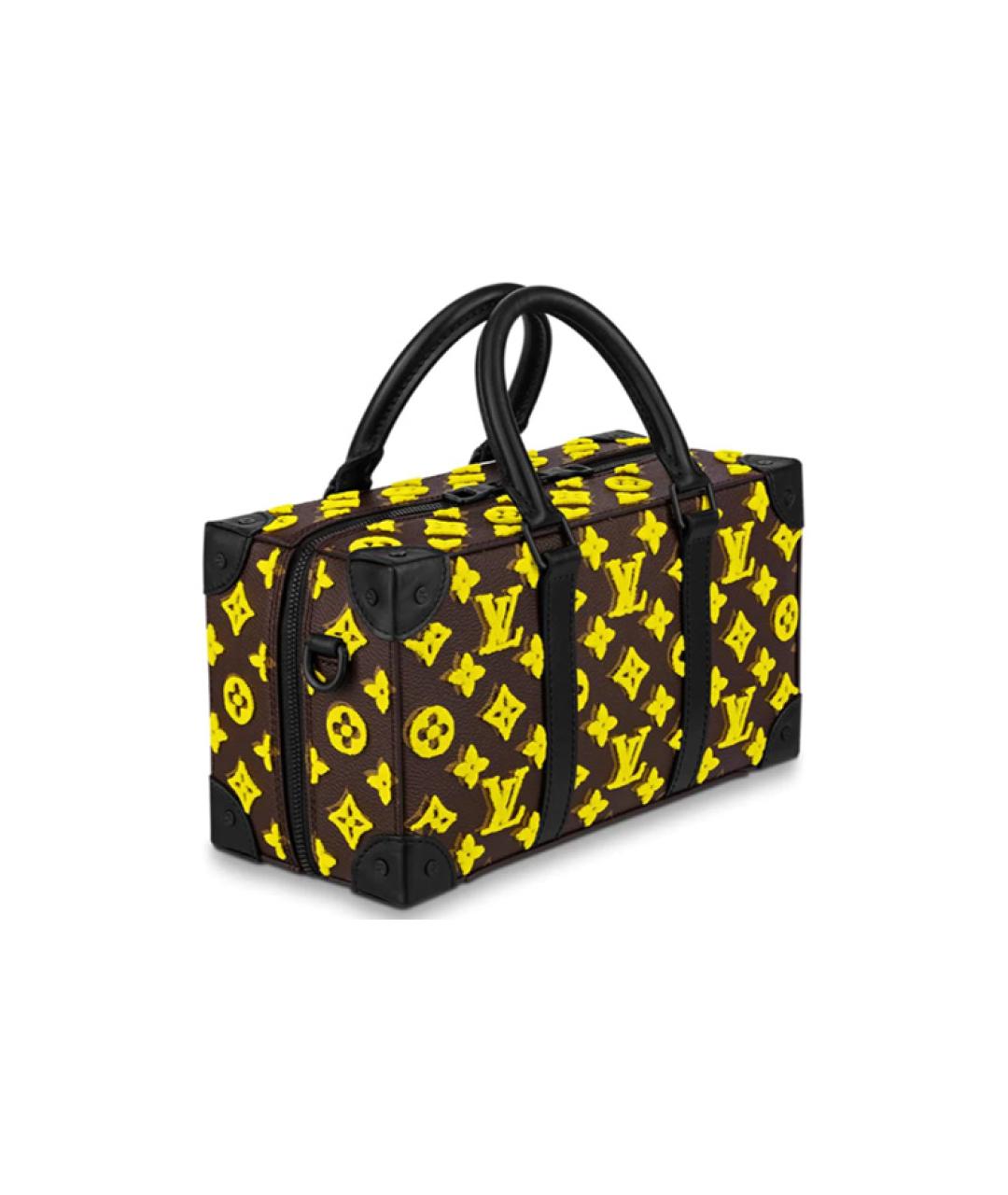 LOUIS VUITTON Желтая барсетка, фото 3