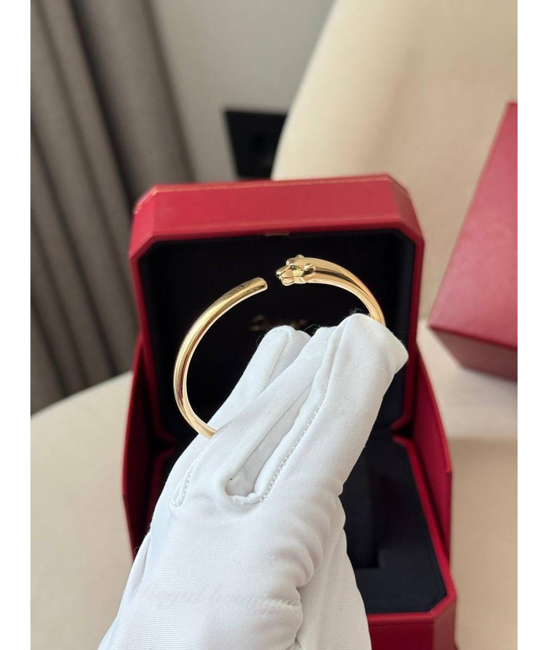 CARTIER Желтый браслет из желтого золота, фото 2