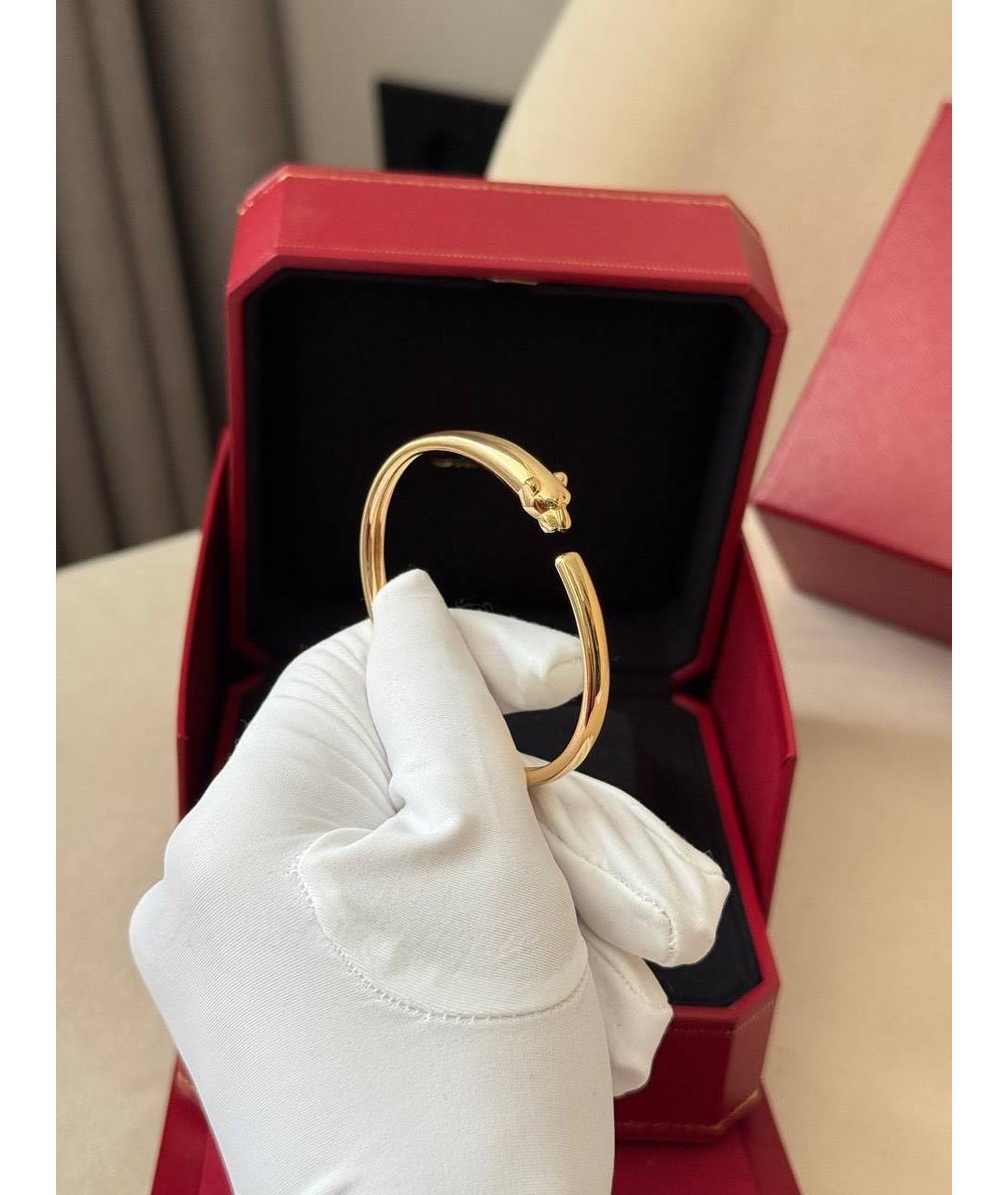 CARTIER Желтый браслет из желтого золота, фото 3