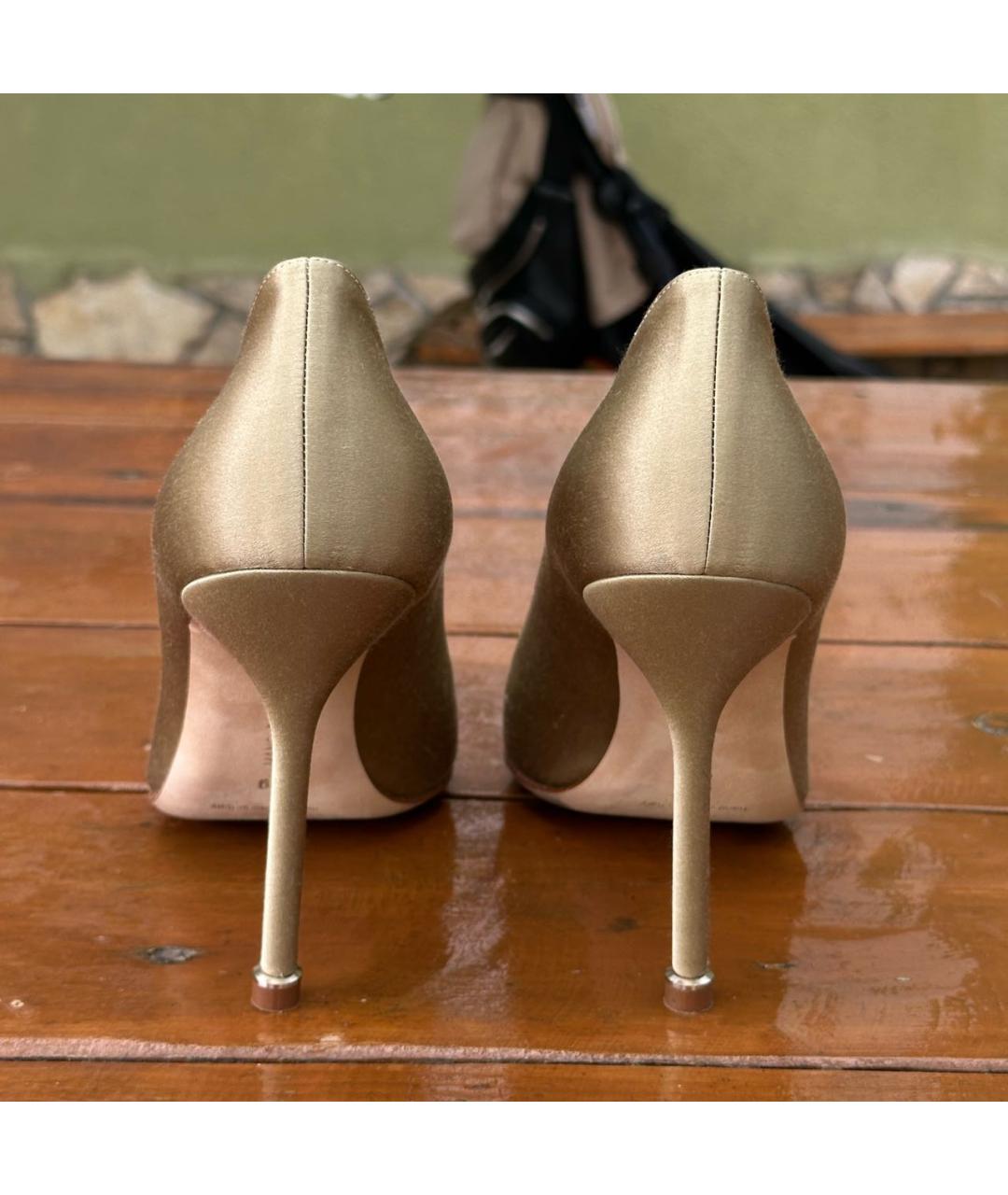 MANOLO BLAHNIK Текстильные туфли, фото 4