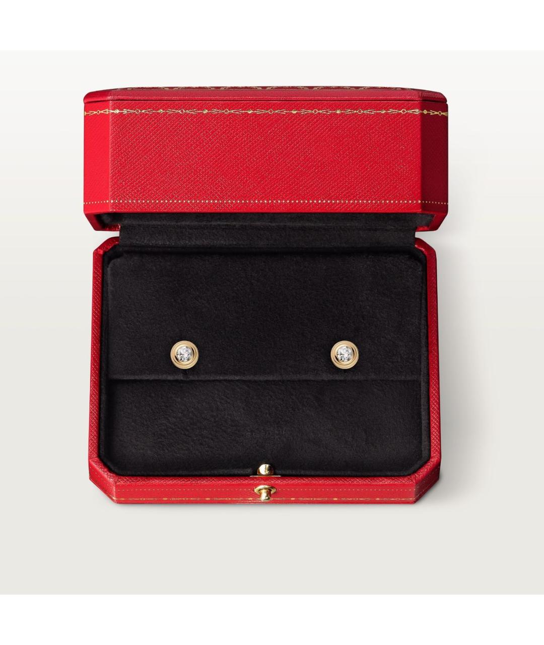 CARTIER Золотые серьги из желтого золота, фото 7