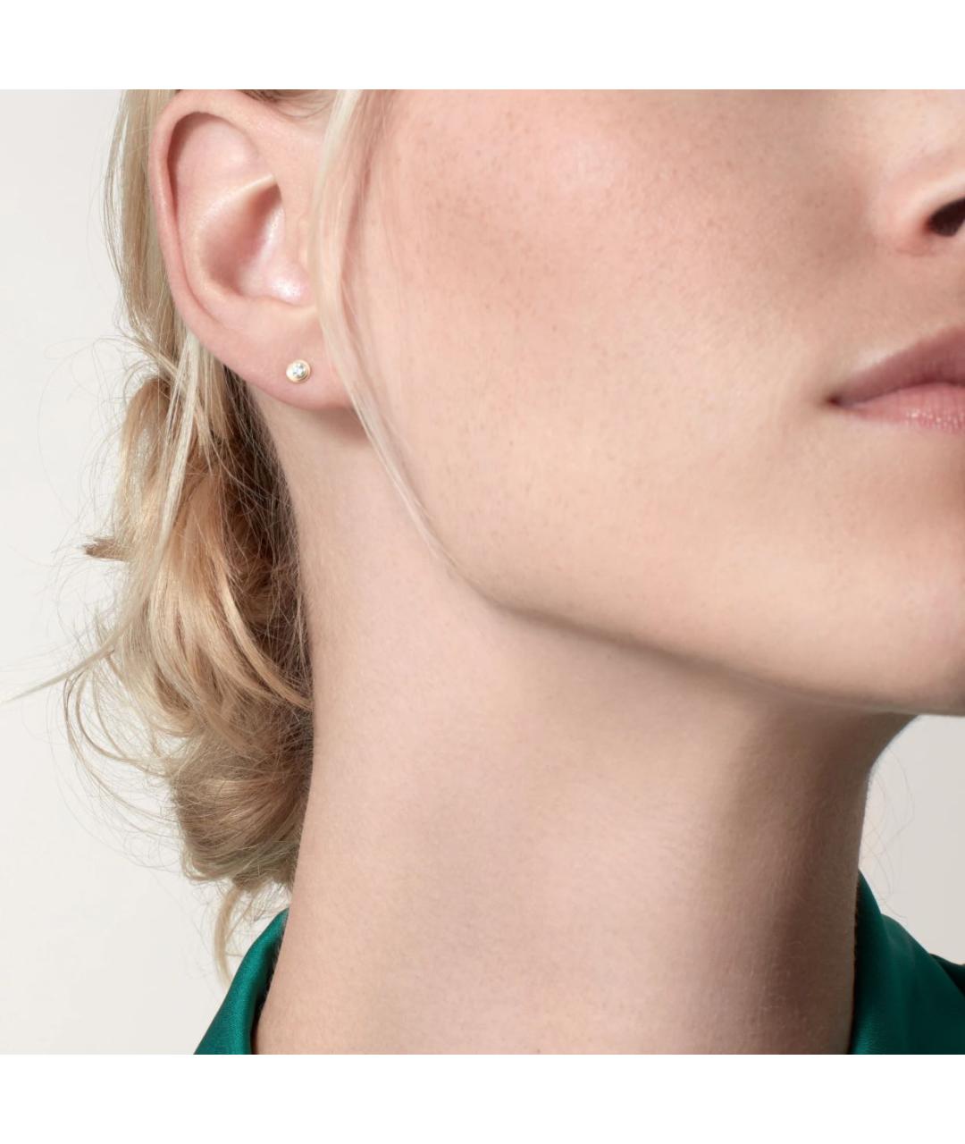 CARTIER Золотые серьги из желтого золота, фото 3