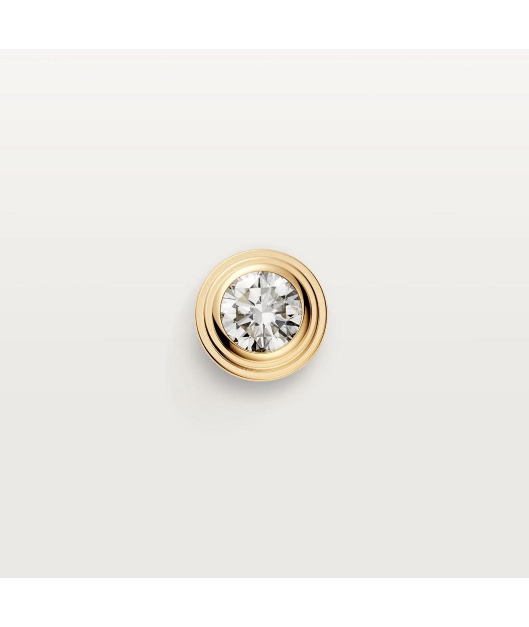 CARTIER Золотые серьги из желтого золота, фото 4