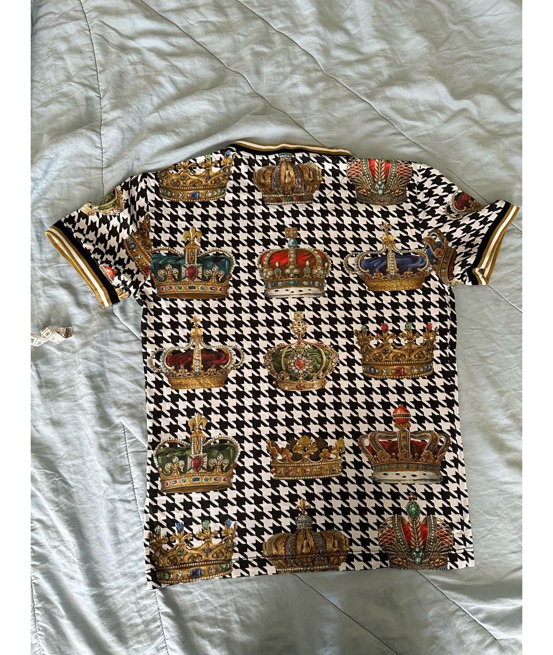 DOLCE&GABBANA Мульти футболка, фото 2