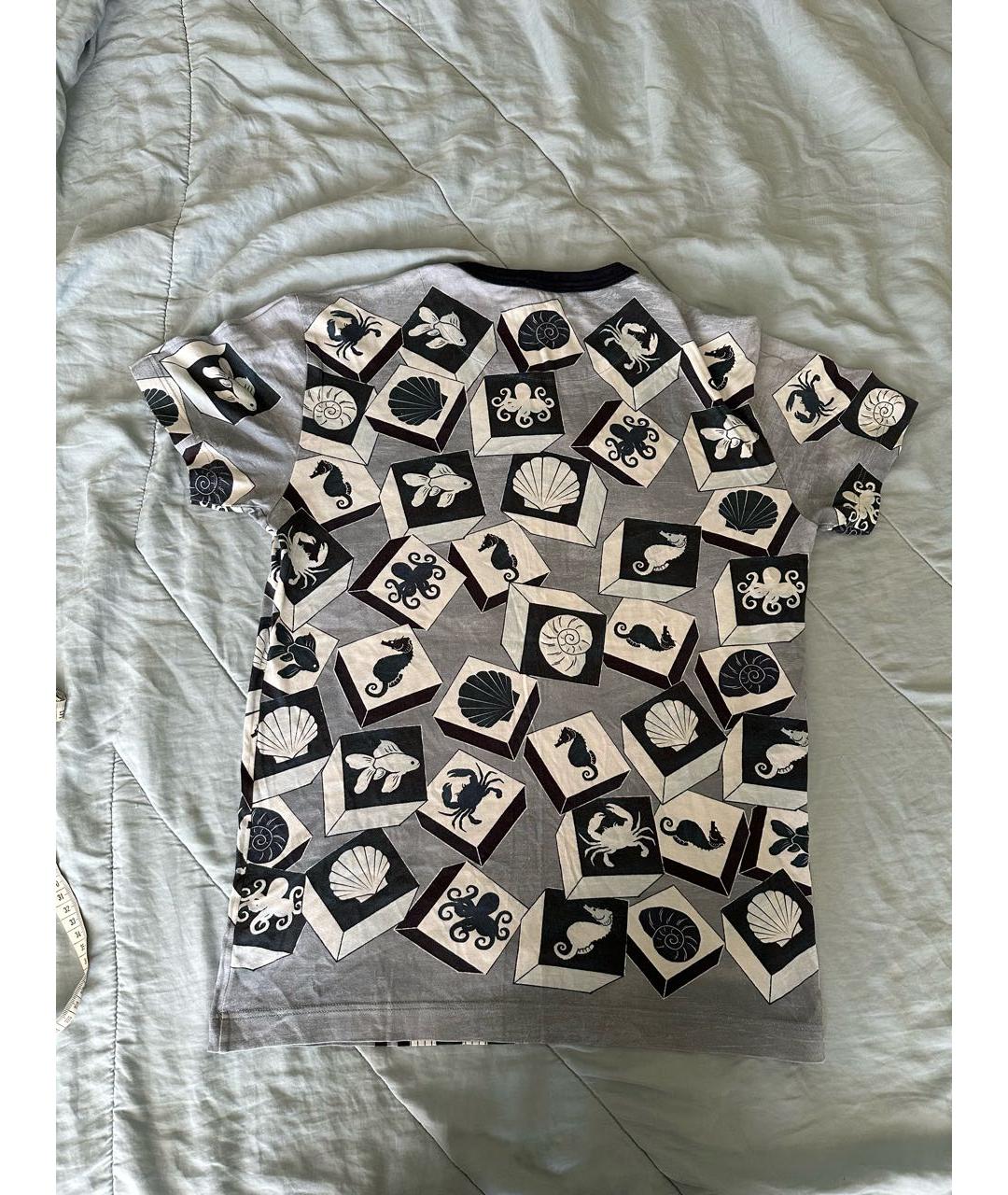 DOLCE&GABBANA Мульти футболка, фото 2