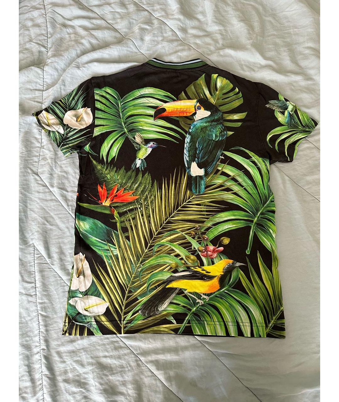 DOLCE&GABBANA Мульти футболка, фото 2