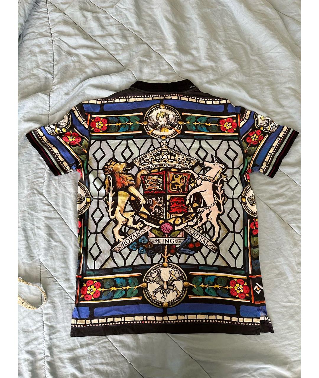 DOLCE&GABBANA Мульти футболка, фото 2