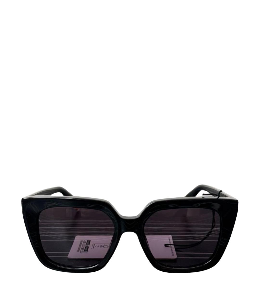 FURLA Черные пластиковые солнцезащитные очки, фото 1