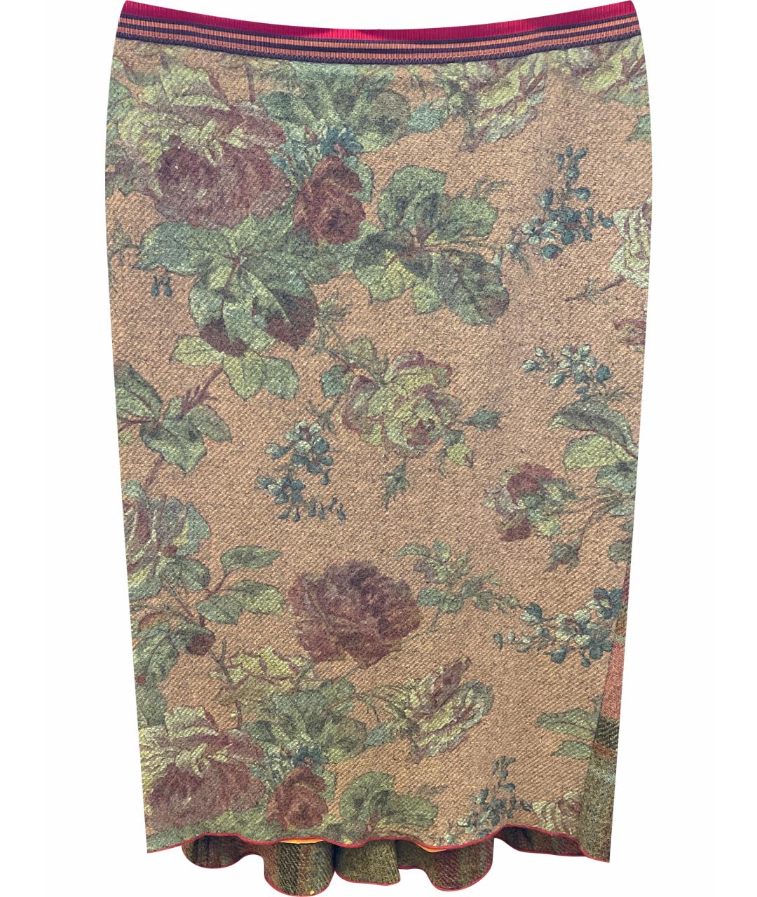 ETRO Шерстяная юбка миди, фото 1