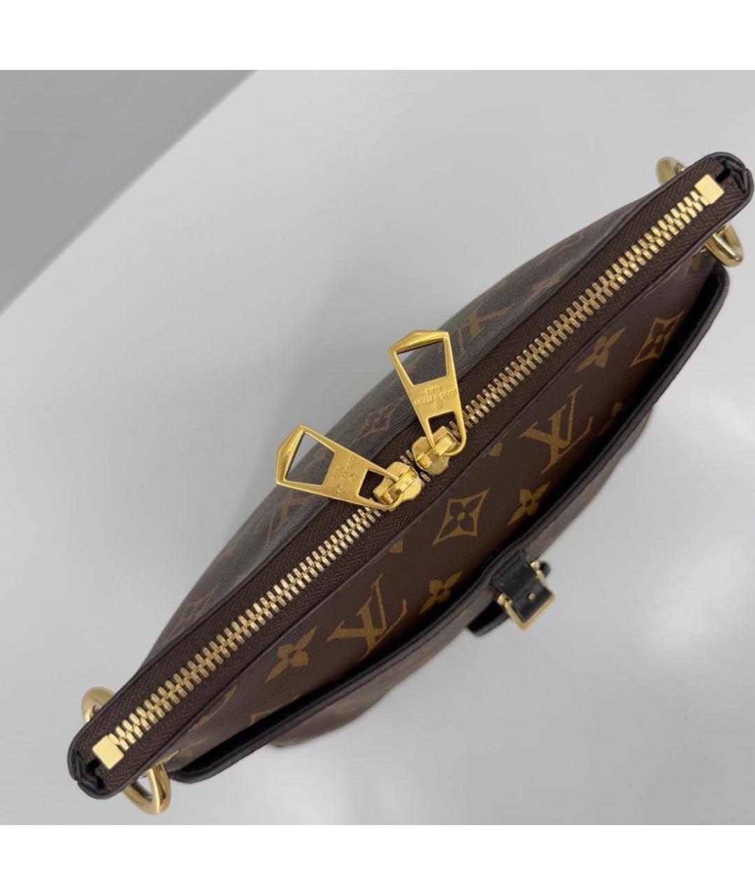 LOUIS VUITTON Коричневая сумка через плечо, фото 4