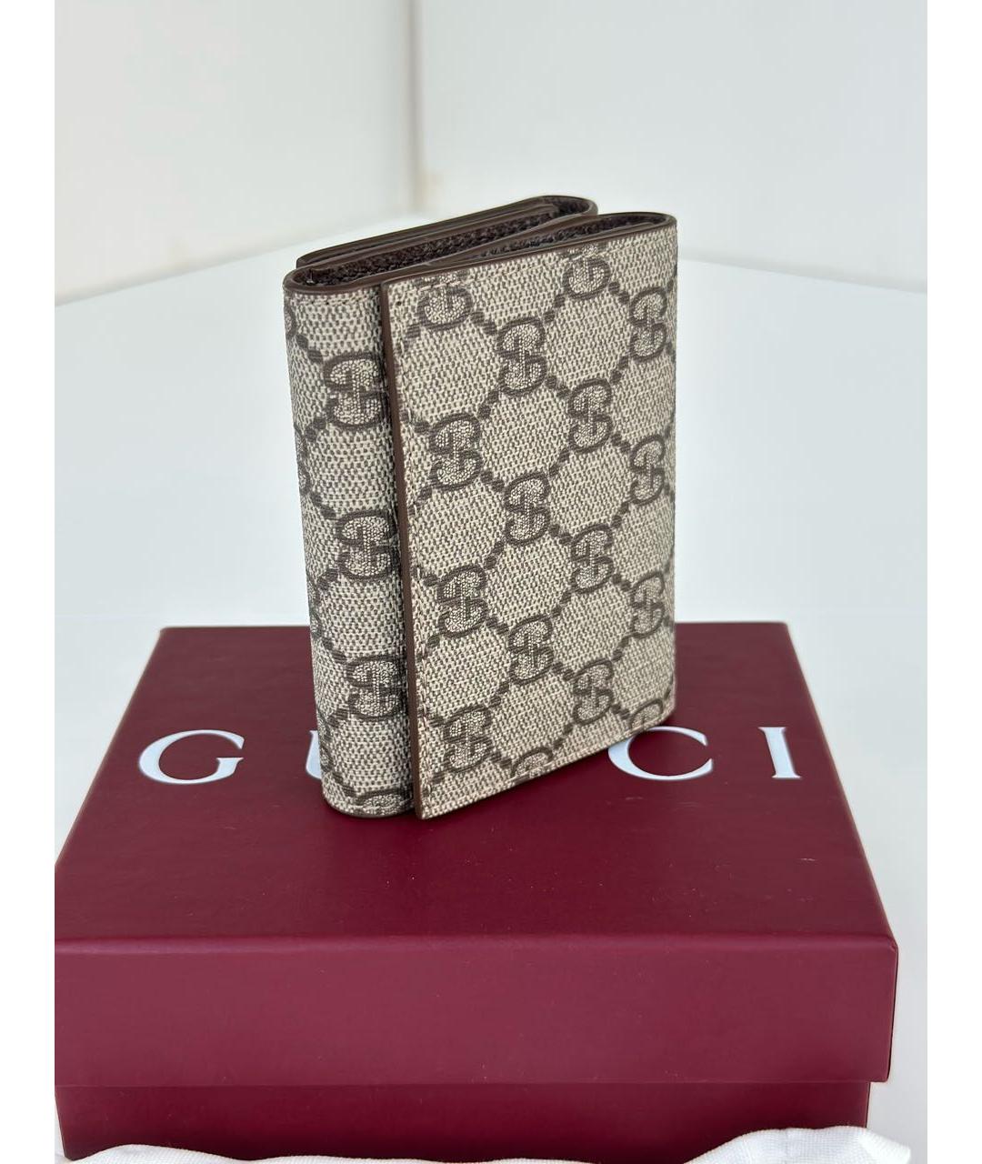 GUCCI Коричневый кошелек, фото 2