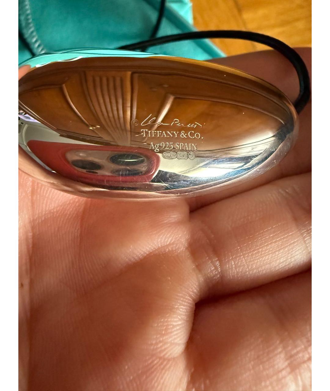 TIFFANY&CO Серебряное серебряное колье, фото 4