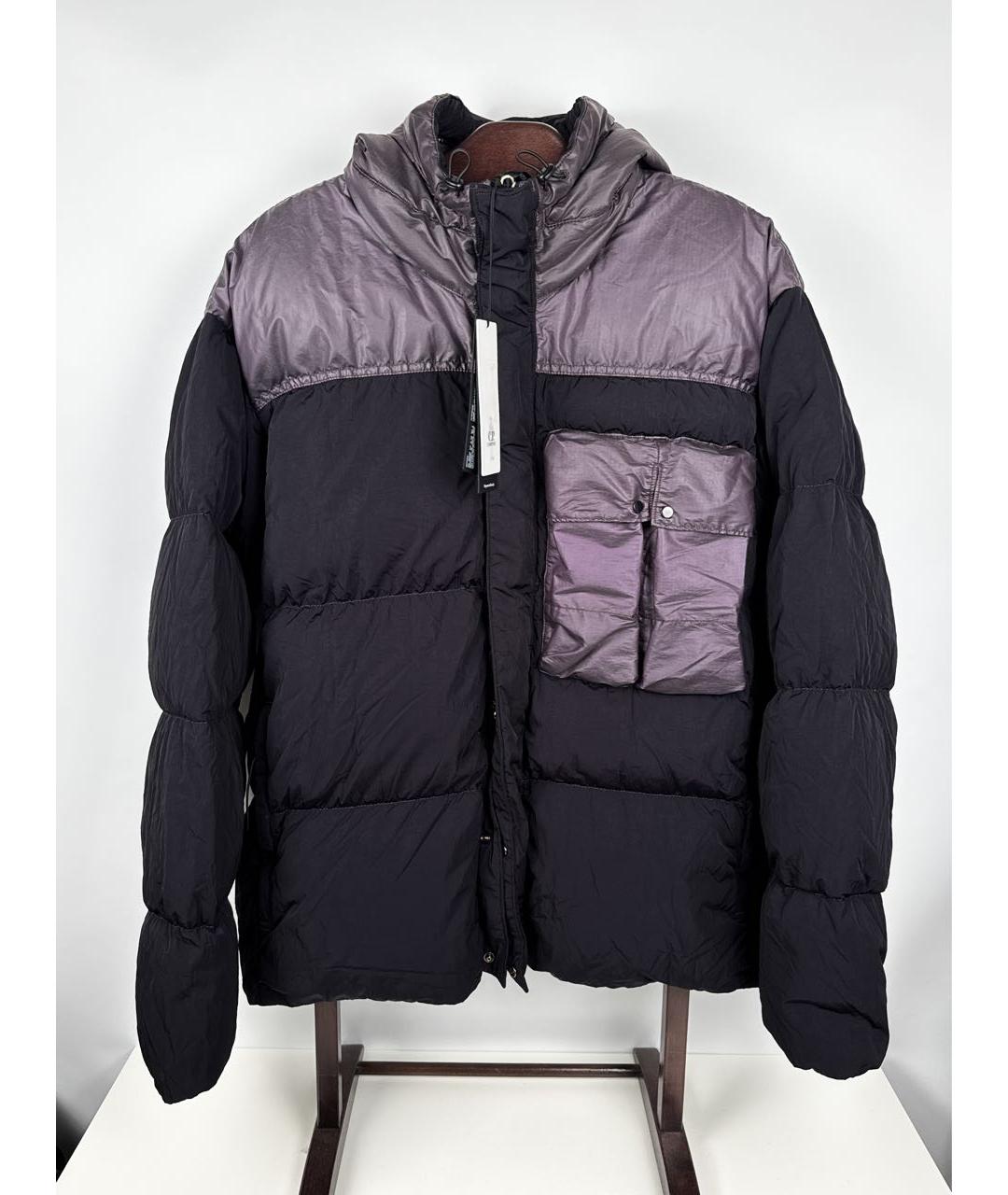 CP COMPANY Фиолетовый полиамидовый пуховик, фото 9