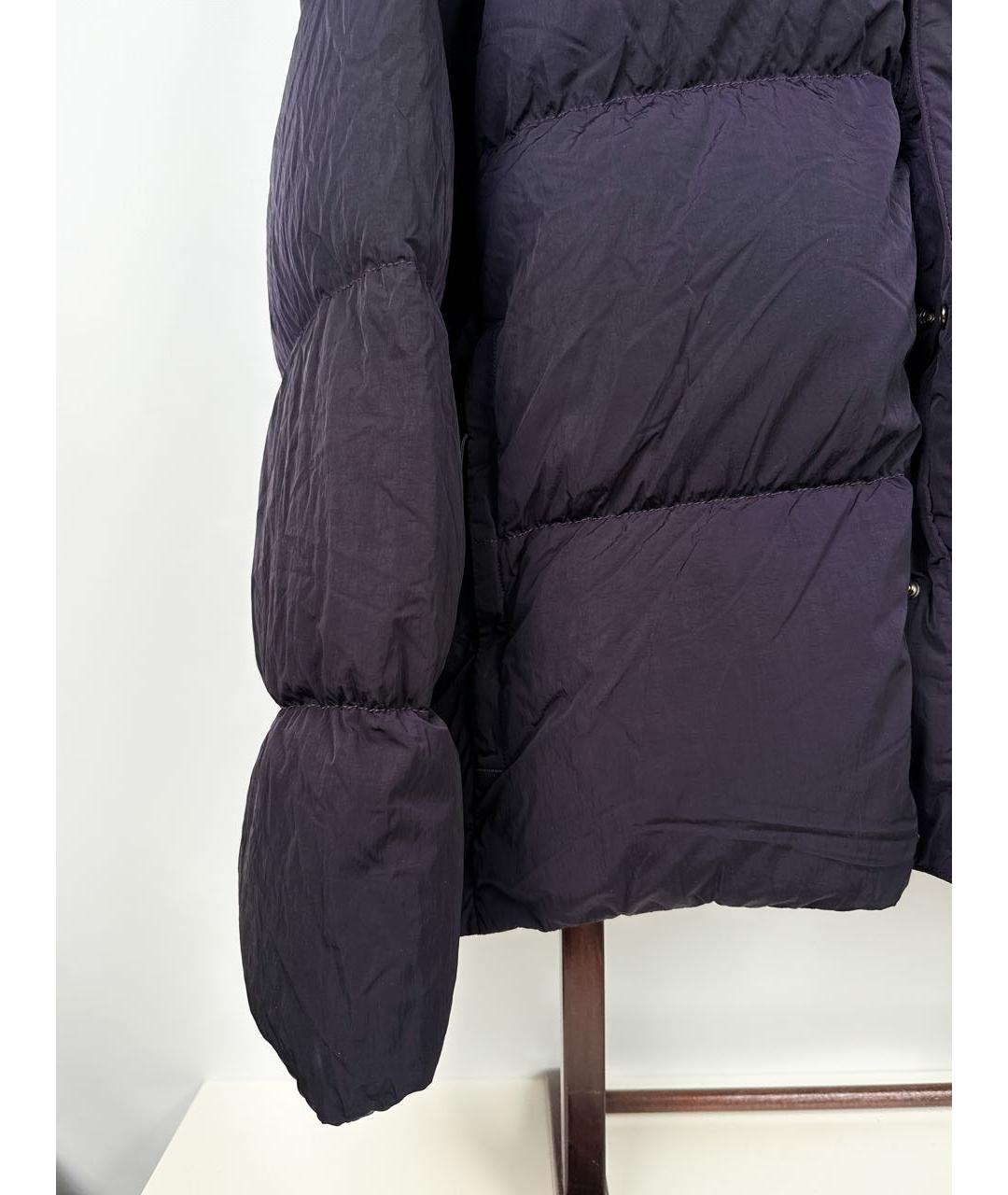 CP COMPANY Фиолетовый полиамидовый пуховик, фото 5