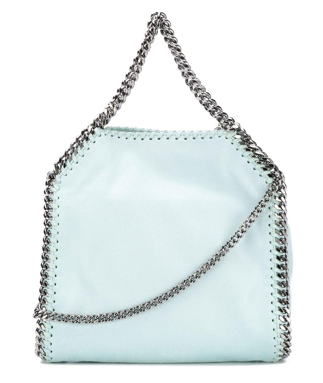 STELLA MCCARTNEY Бирюзовая сумка с короткими ручками, фото 3