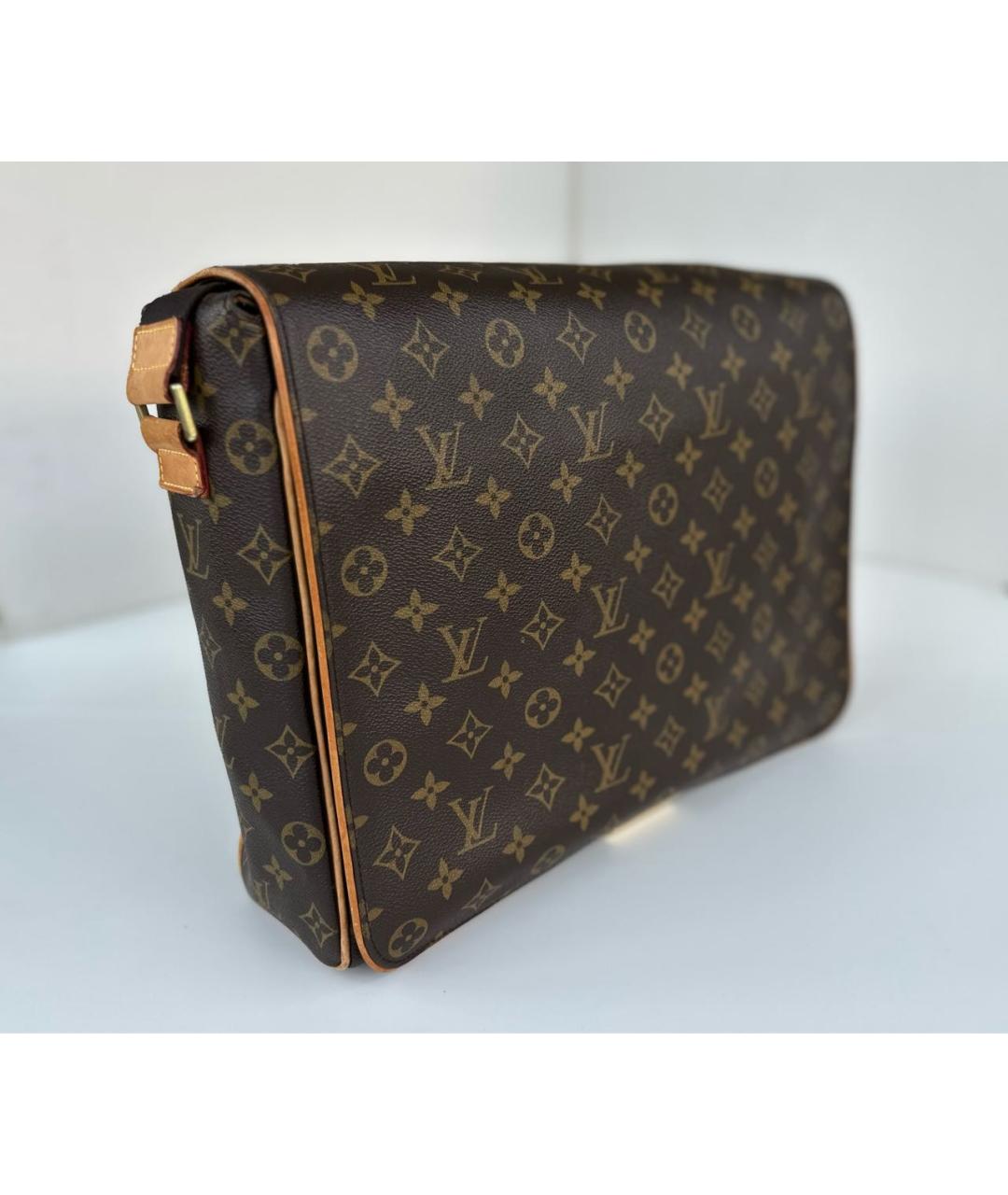 LOUIS VUITTON Коричневая сумка на плечо, фото 3